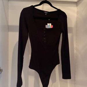 COPY - 2/25$ MISSGUIDED black bodysuit